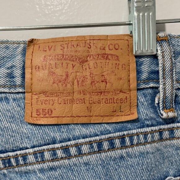 Levi’s 550 VTG Y2K High Waist Tapered  Jeans - Picture 5 of 10